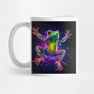 Frog Neon Art 2 Mug